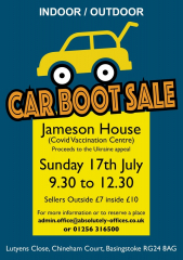 Charity Indoor/Outdoor Car Boot Sale