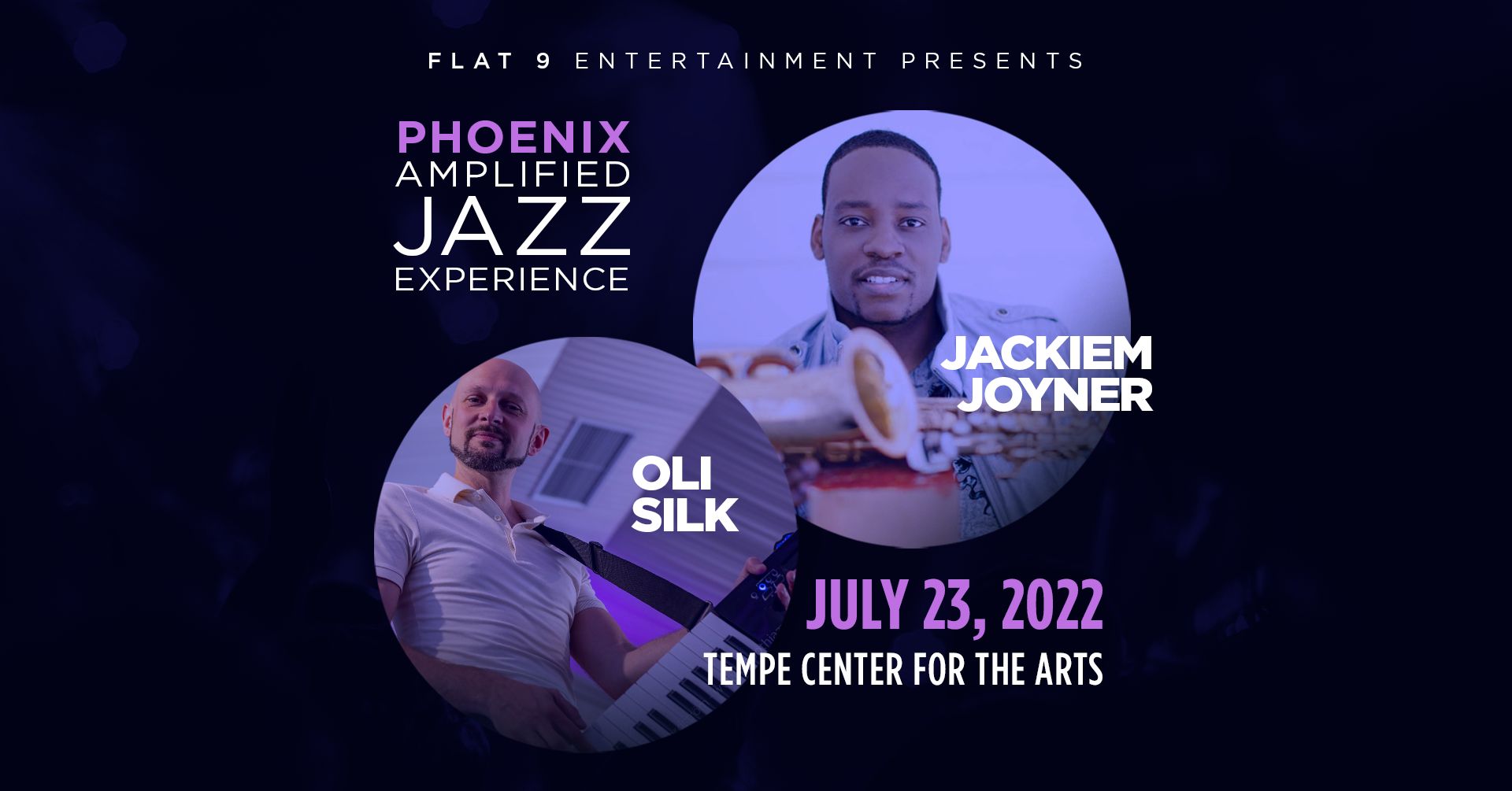 Phoenix Amplified Jazz Experience - Jackiem Joyner and Oli Silk, Tempe, Arizona, United States