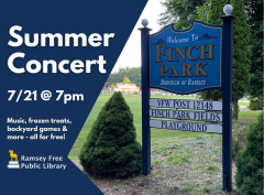 Summer Concert at Finch Park