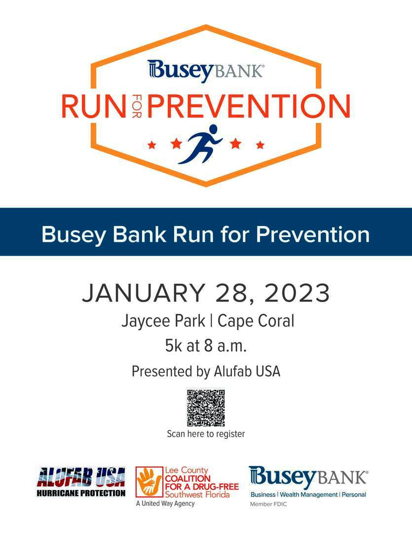 Busey Bank Run for Prevention Presented by ALUFAB, USA, Cape Coral, Florida, United States