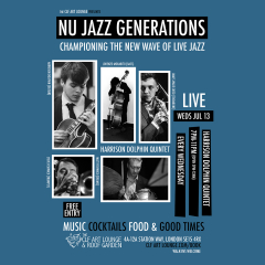 Nu Jazz Generations with Harrison Dolphin Quintet (Live), Free Entry