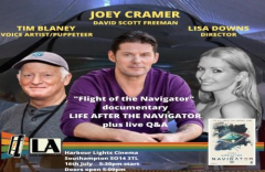 FLIGHT OF THE NAVIGATOR documentary screening plus Q and A with star JOEY CRAMER