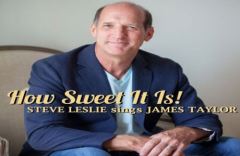 SCW Cultural Arts presents virtual concert: "How Sweet It Is" - Steve Leslie sings James Taylor