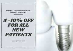 Manhattan Periodontics & Implant Dentistry offers a discount.