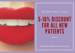 Broadway Family Dental offers a discount.