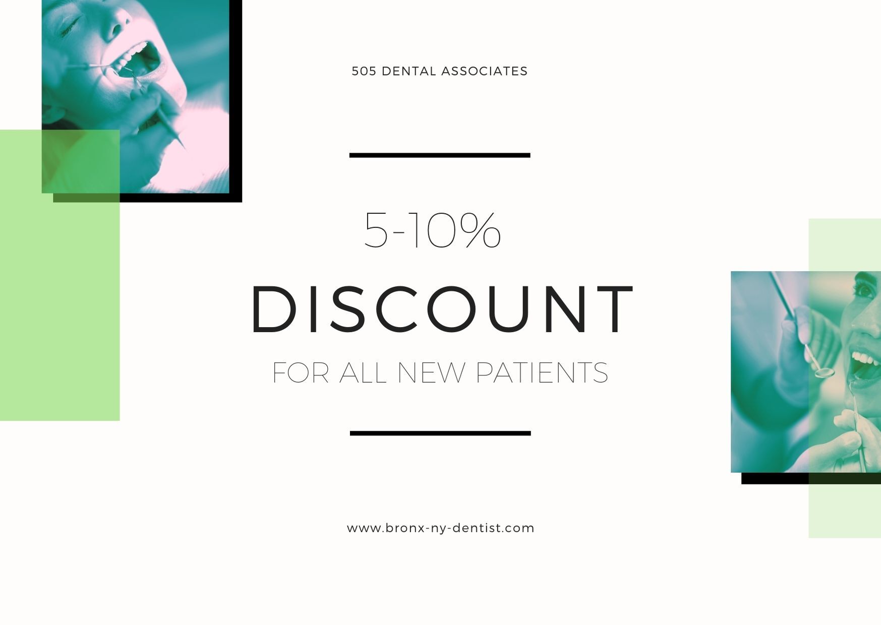 505 Dental Associates offers a discount., Bronx, New York, United States