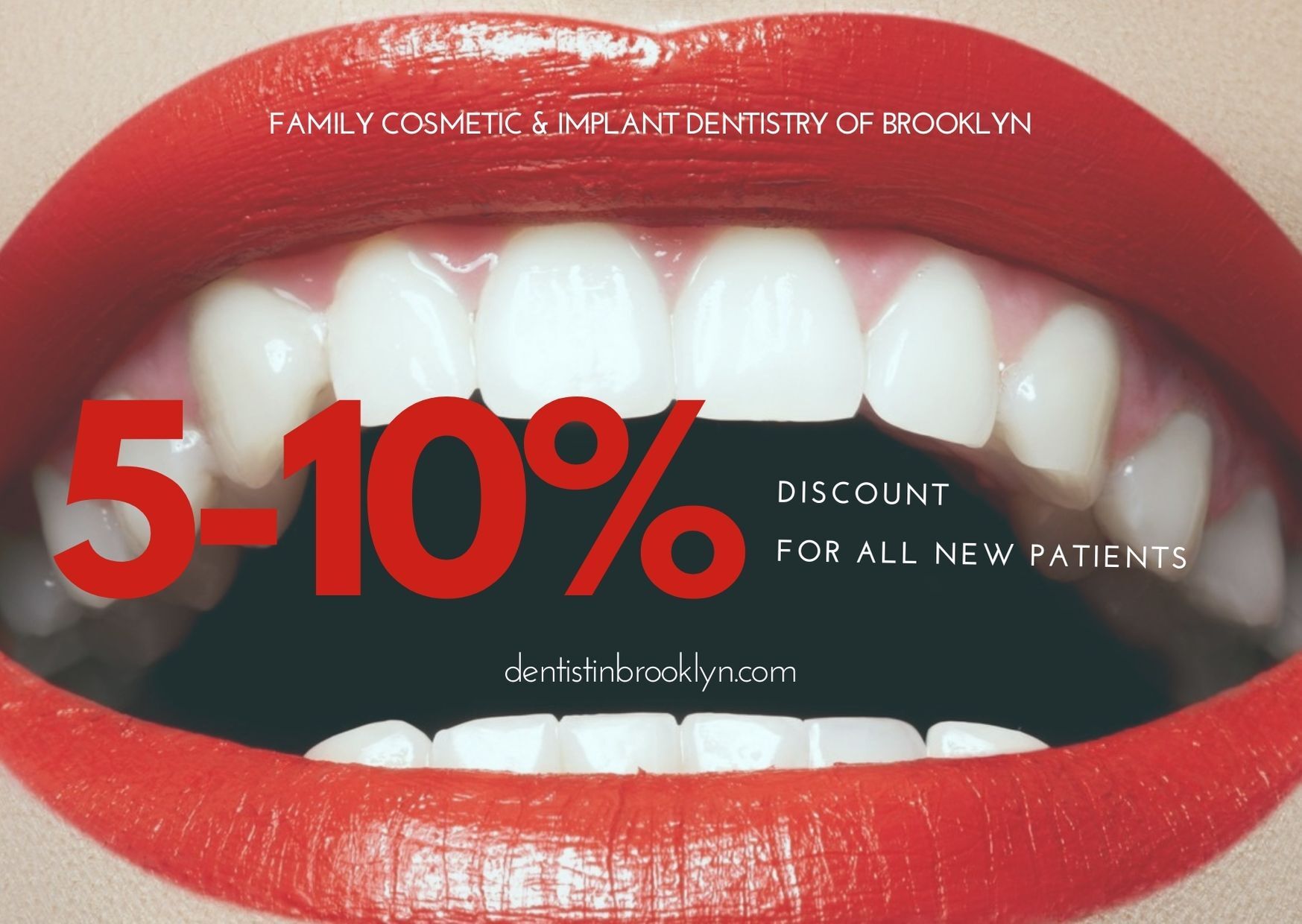 Family Cosmetic & Implant Dentistry of Brooklyn offers a discount., New York, United States