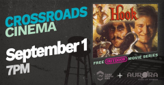 Crossroads Cinema (free outdoor movie series): Hook