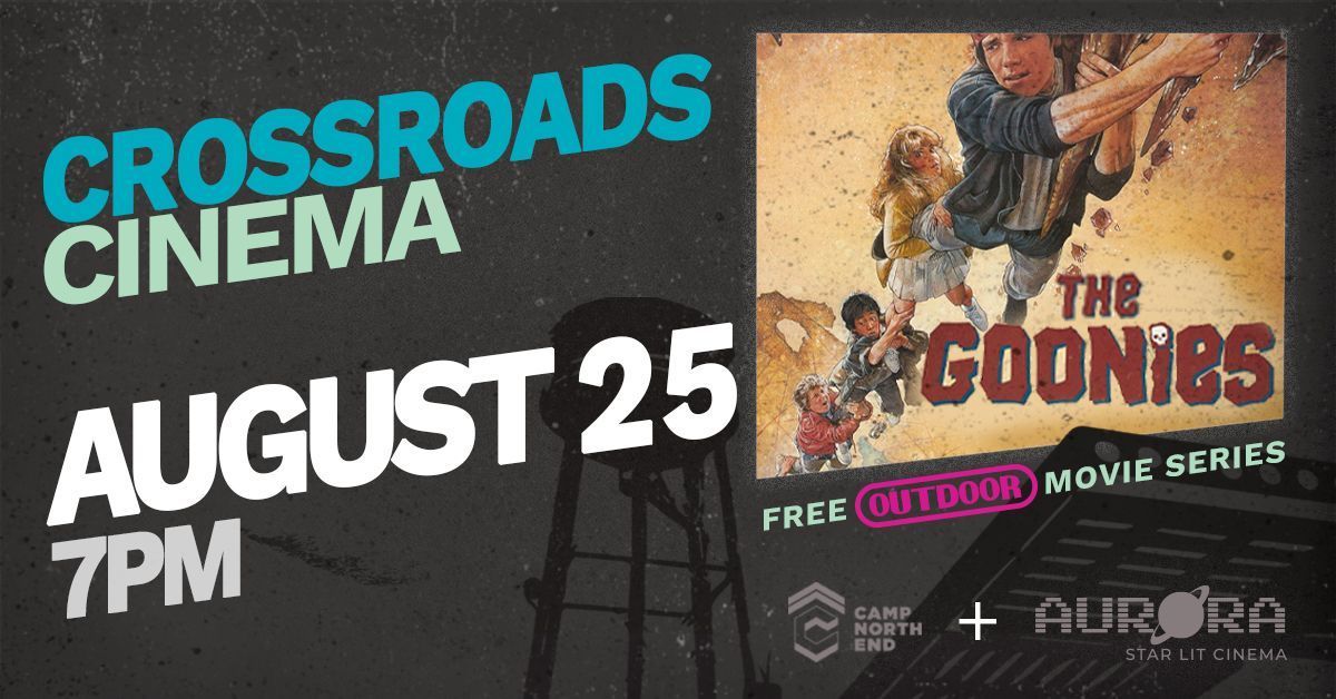 Crossroads Cinema (free outdoor movie series): The Goonies, Charlotte, North Carolina, United States