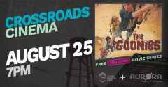 Crossroads Cinema (free outdoor movie series): The Goonies