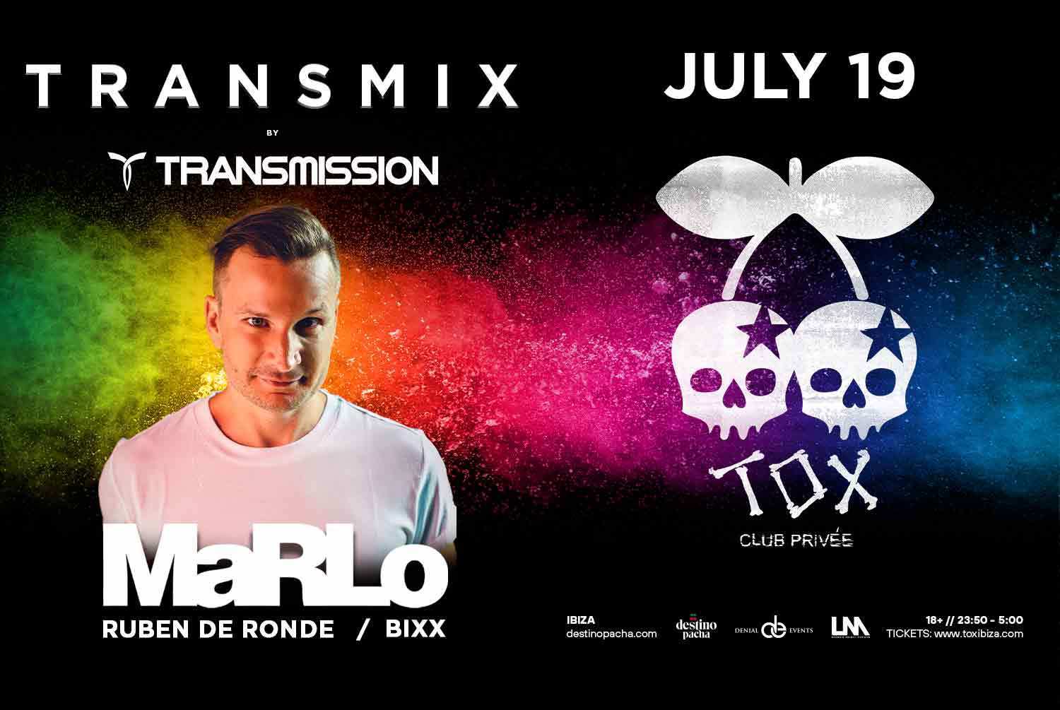 Transmix By Transmission Festival with MARLO, Cap Martinet, Spain