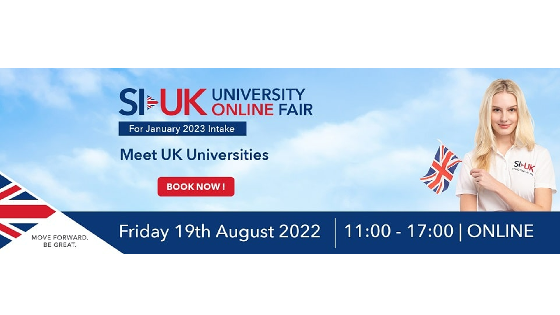 SI-UK University Fair Lucknow 2022, Online Event