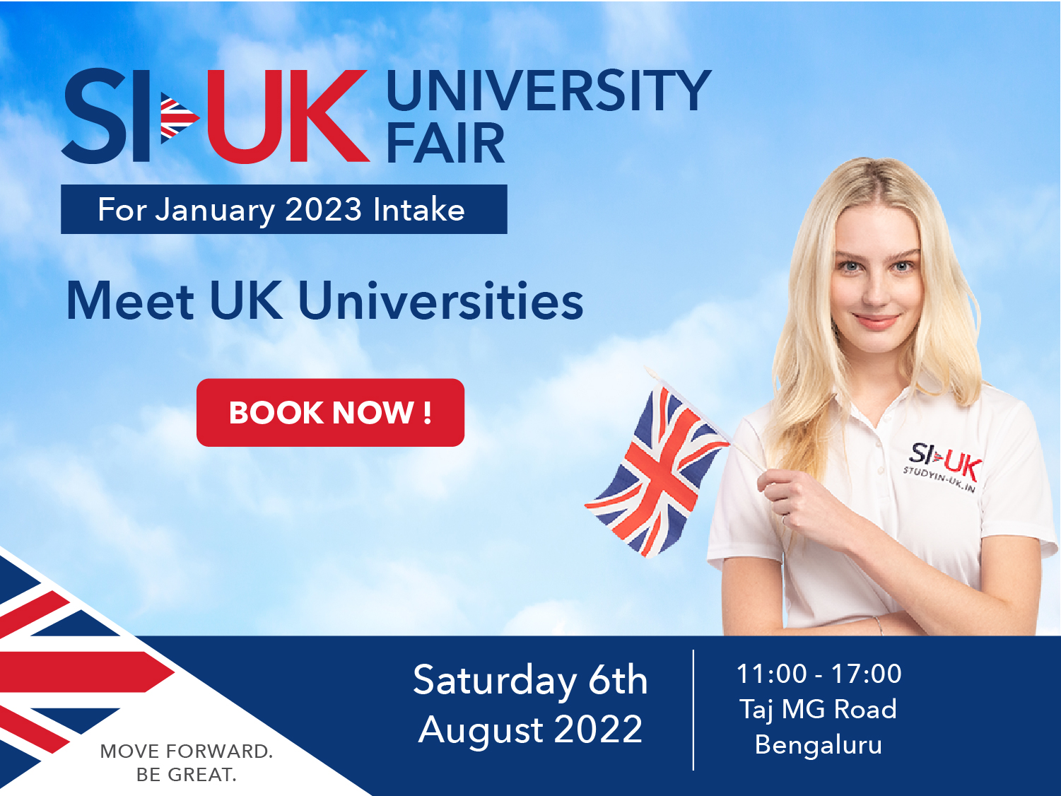 SI-UK University Fair Bengaluru 2022, Bangalore, Karnataka, India
