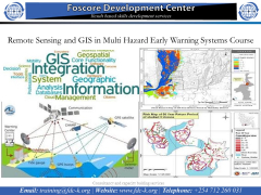 Remote Sensing and GIS in Multi Hazard Early Warning Systems Course