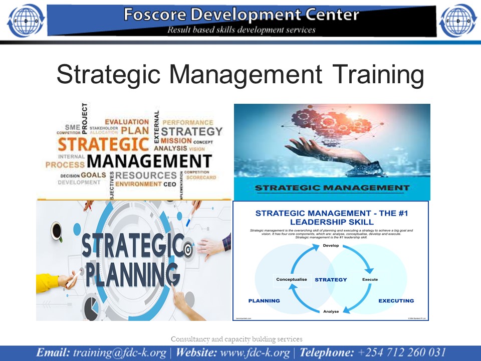 Strategic Management Training, Mombasa city, Mombasa county,Mombasa,Kenya
