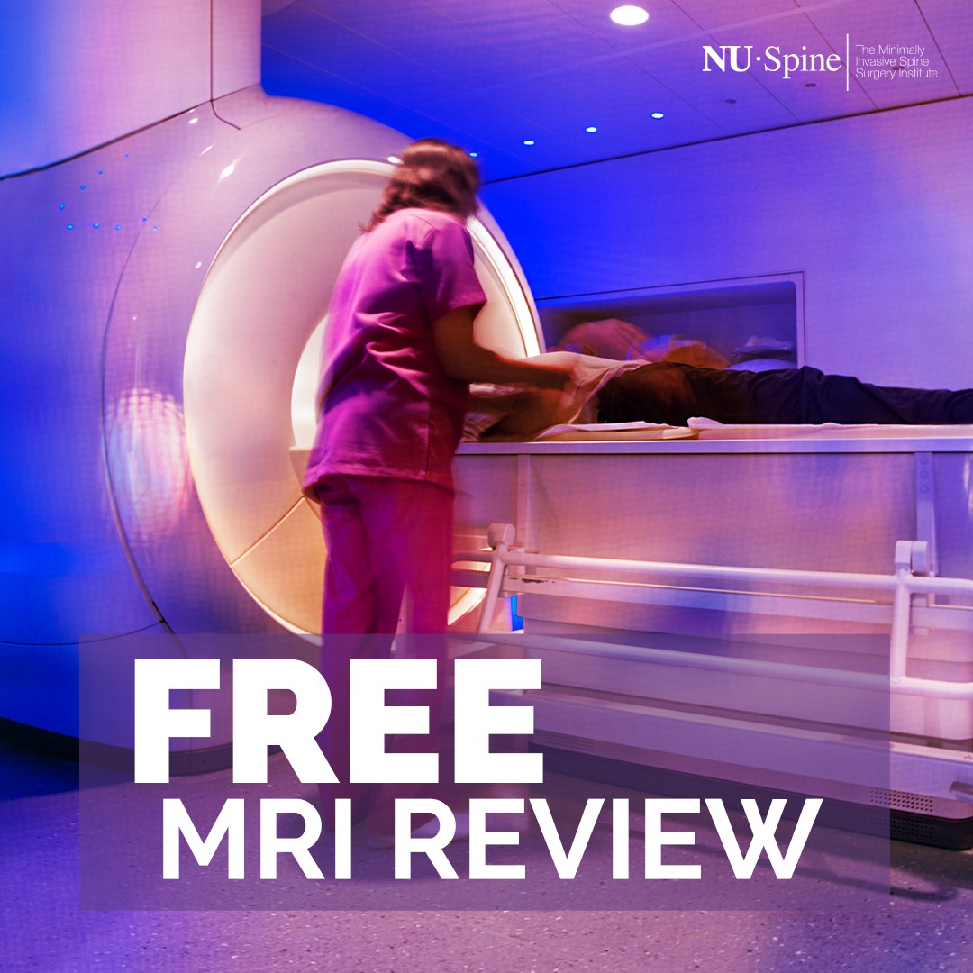 NU-Spine: The Minimally Invasive Spine Surgery Institute offers a free MRI review., Edison, New Jersey, United States