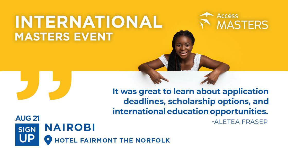 MEET TOP INTERNATIONAL BUSINESS SCHOOLS ON 21st AUGUST IN NAIROBI, Nairobi, Kenya