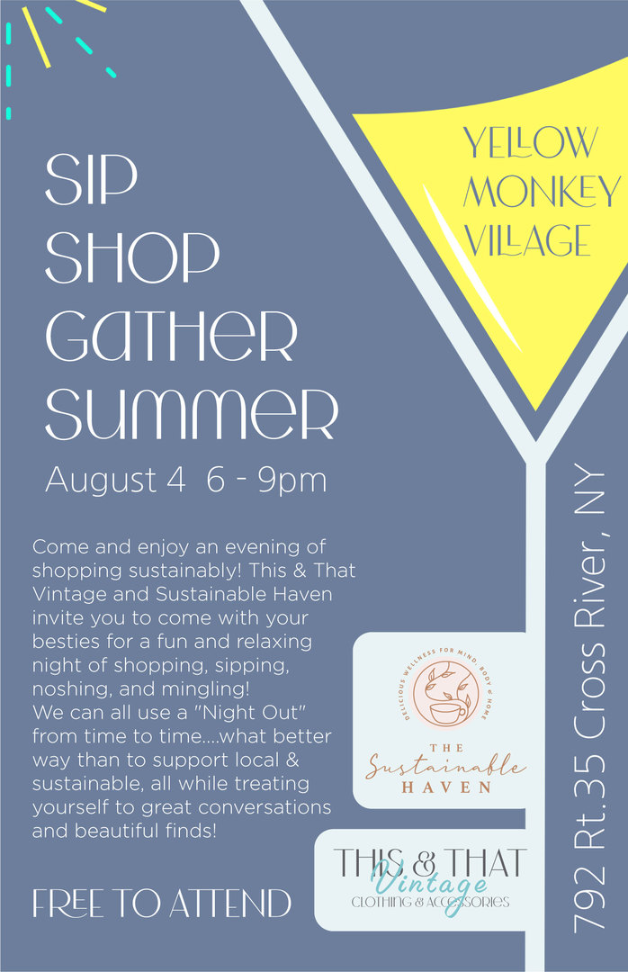 Sip Shop Gather Pop-Up, Cross River, New York, United States
