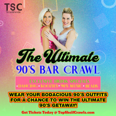 The Ultimate 90's Bar Crawl - Jacksonville