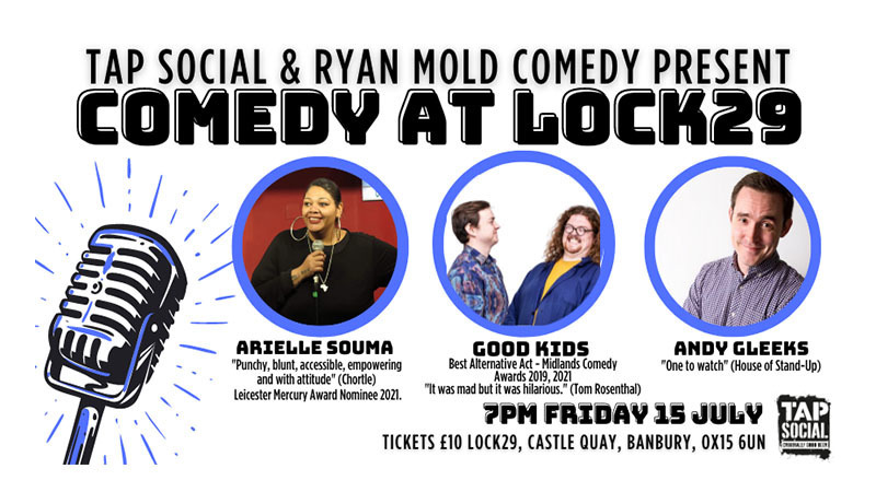 Comedy at Lock29, Banbury, Oxfordshire, United Kingdom