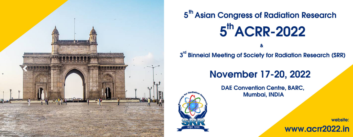 5th Asian Congress of Radiation Research (ACRR- 2021), Mumbai, Maharashtra, India