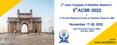 5th Asian Congress of Radiation Research (ACRR- 2021)