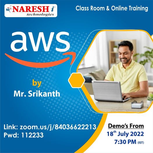 Attend Free Online Demo On AWS By Mr. Srikanth, Online Event