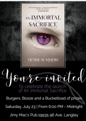 An Immortal Sacrifice Book Launch