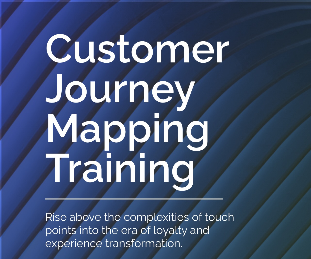 Customer Journey Mapping, Online Event