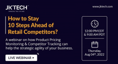 Webinar - How to Stay 10 Steps Ahead of Retail Competitors?