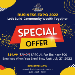 Let's Build Community Wealth Together Business Expo