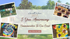 Tie-Dye | 5 Year Anniversary Celebration at Averill House Vineyard, Brookline, NH Saturday, July 23