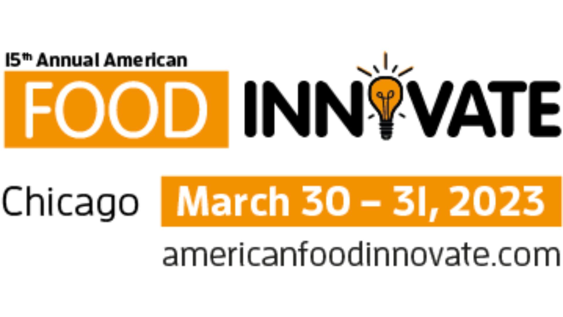 American Food Innovate 2023, Chicago, Illinois, United States
