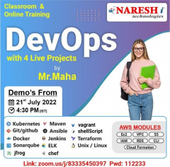 Attend Free Demo On DevOps by Mr. Maha