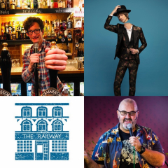 Comedy at The Railway Streatham : Fringe Festival Previews : Peat Heat, James Dowdeswell