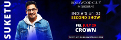 INDIA'S #1 DJ SUKETU- BACK IN MELBOURNE
