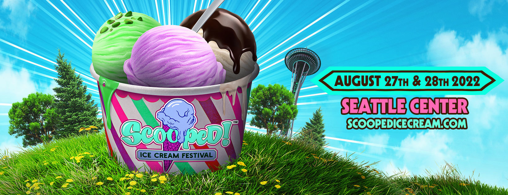 Scooped!™ All-You-Can-Eat Ice Cream Festival at Seattle Center, Seattle, Washington, United States