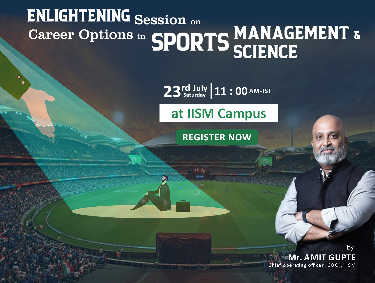 Enlightening Session on Career Options in Sports Management & Sports Science, Mumbai, Maharashtra, India