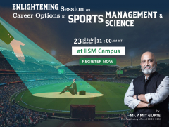 Enlightening Session on Career Options in Sports Management & Sports Science