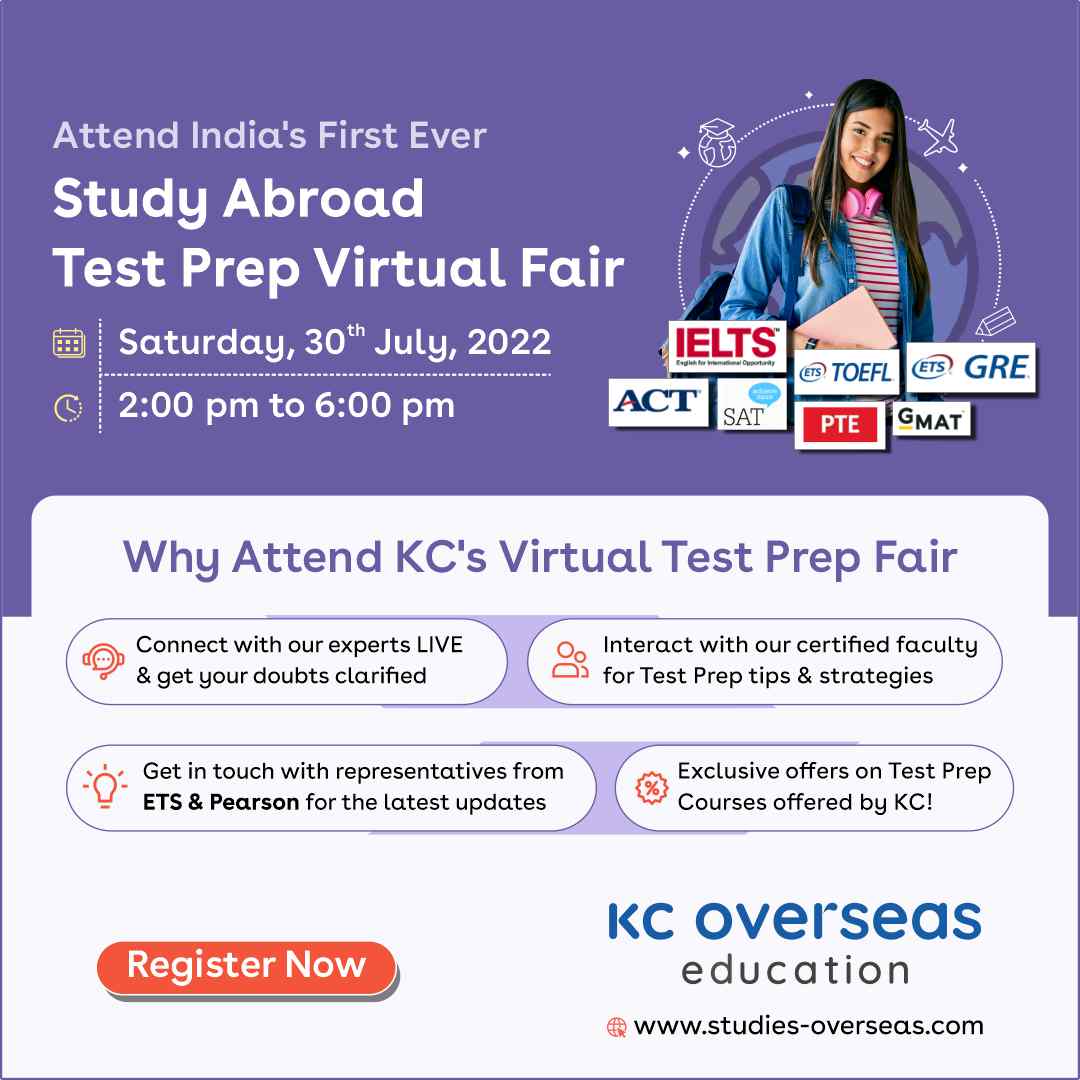 KC Overseas Education -  Virtual Fair for Studies Abroad Test Prep, Online Event