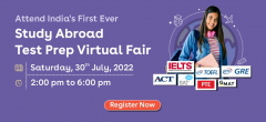 Attend India's First Ever Study Abroad Test Prep Virtual Fair