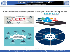 Human Resources Management, Development and Auditing course