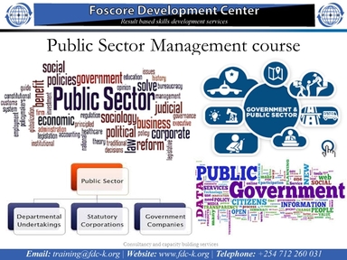 Public Sector Management course 1, Nairobi, Nairobi County,Nairobi,Kenya