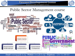 Public Sector Management course