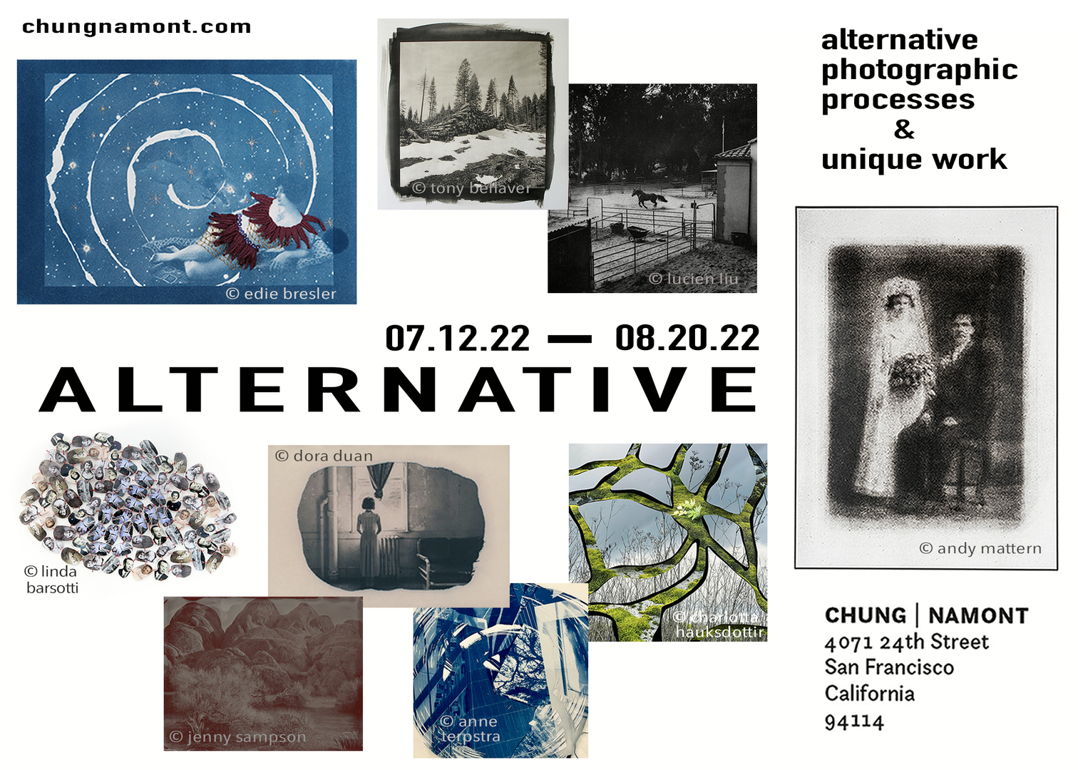 ALTERNATIVE at CHUNG | NAMONT art gallery in Noe Valley, San Francisco, California, United States