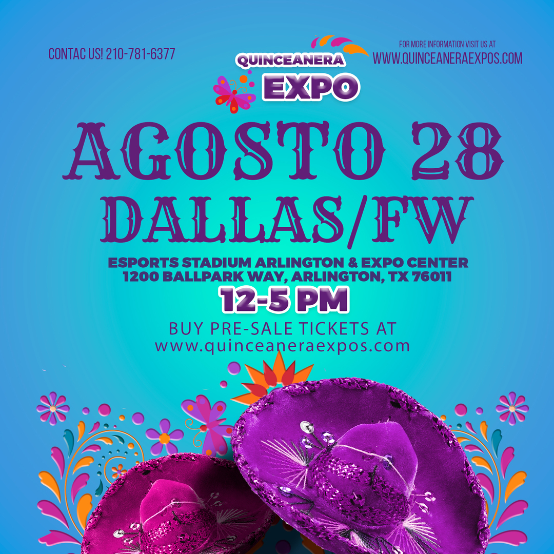 The Big One Dallas Quinceanera Expo August 28th 2022 Arlington Expo Center, Arlington, Texas, United States