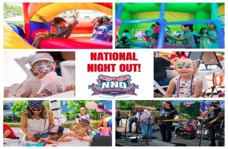 National Night Out Family Fun Night, Los Angeles, California, United States