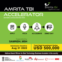Amrita TBI Accelerator 2022
