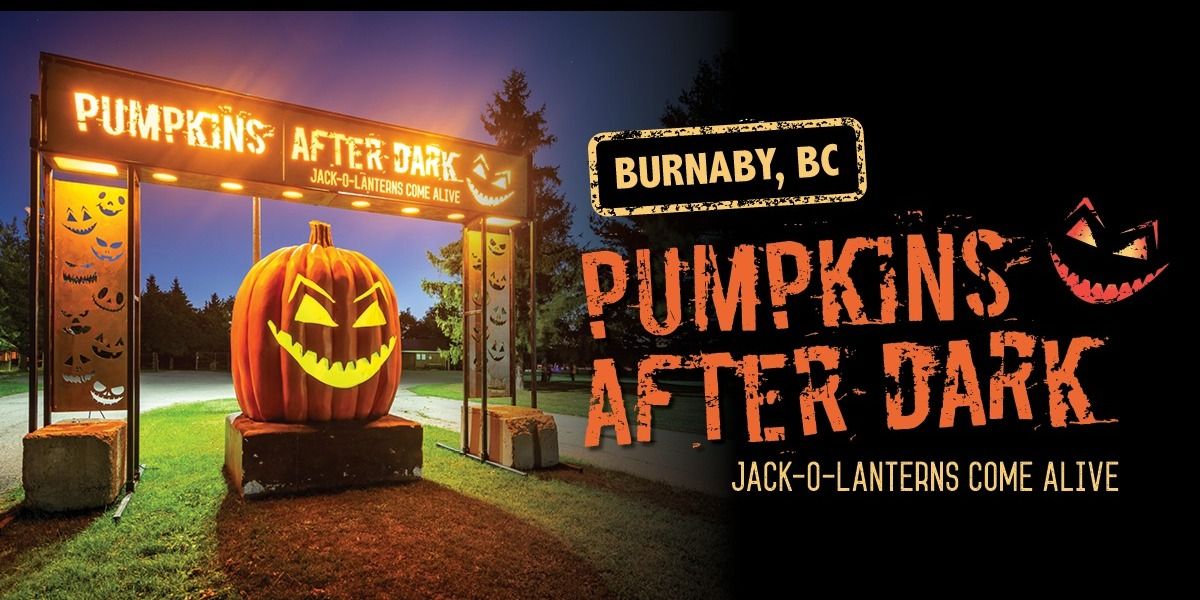 Pumpkins After Dark, Burnaby, British Columbia, Canada