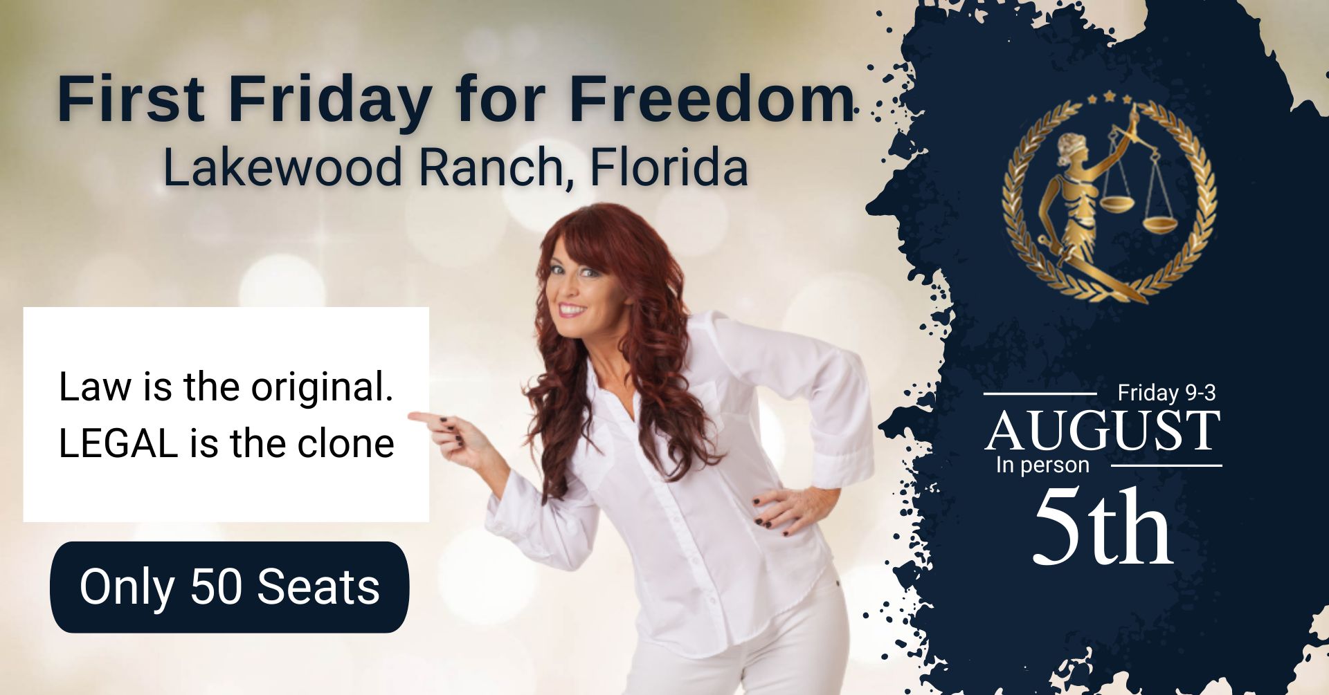 First Friday for Freedom in Florida (August 5th), Bradenton, Florida, United States